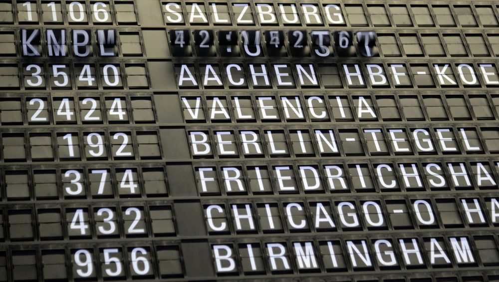 travel flight schedule