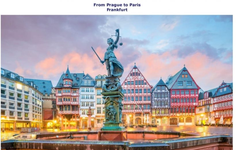 Adventures from Prague to Paris